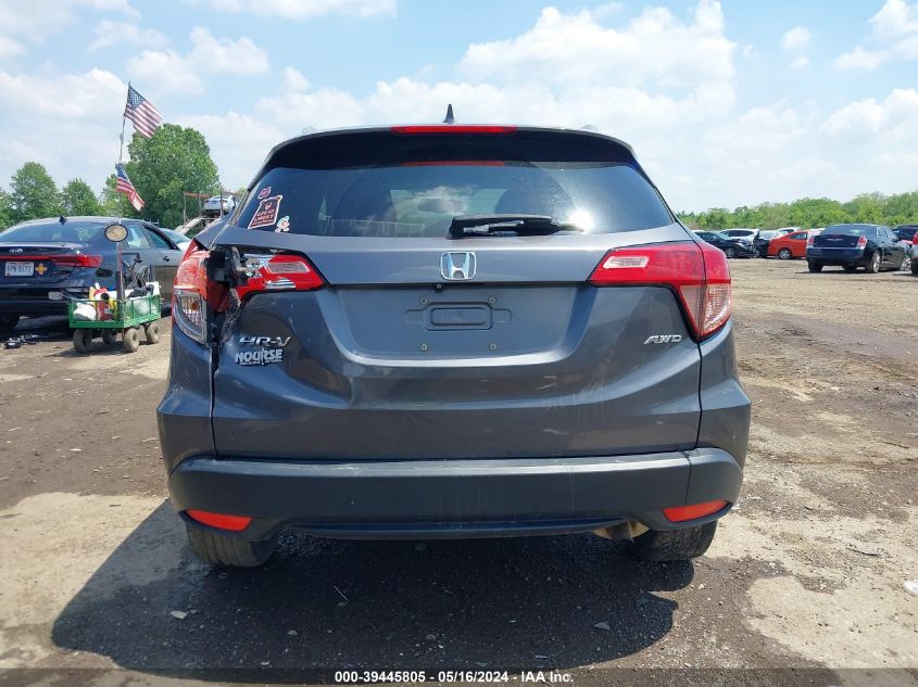 2016 Honda Hr-V Ex-L VIN: 3CZRU6H77GM764039 Lot: 39445805
