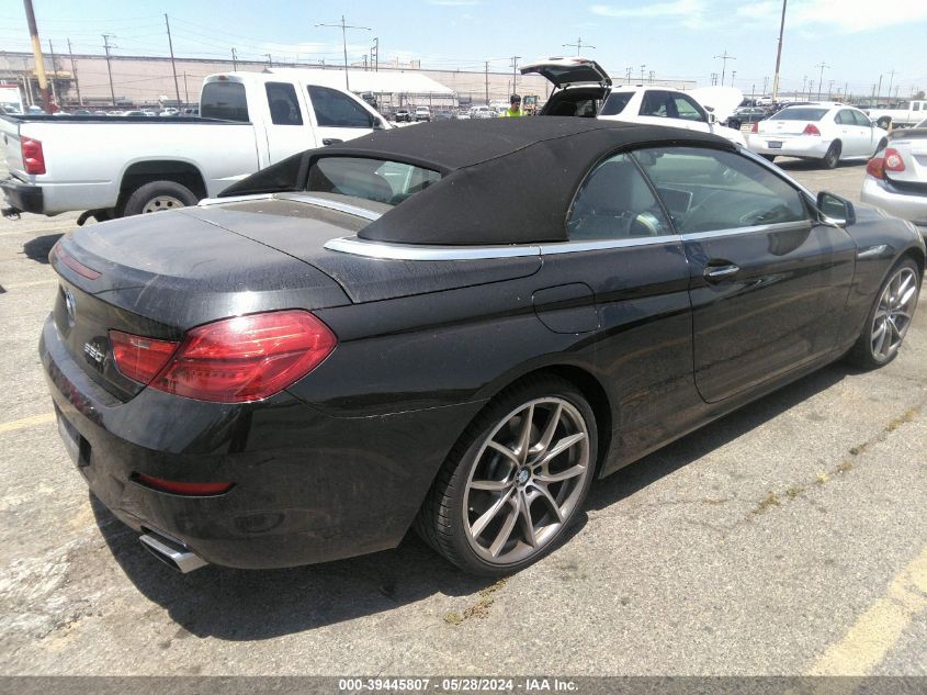 2012 BMW 650I I VIN: WBALZ3C51CDL72453 Lot: 39445807