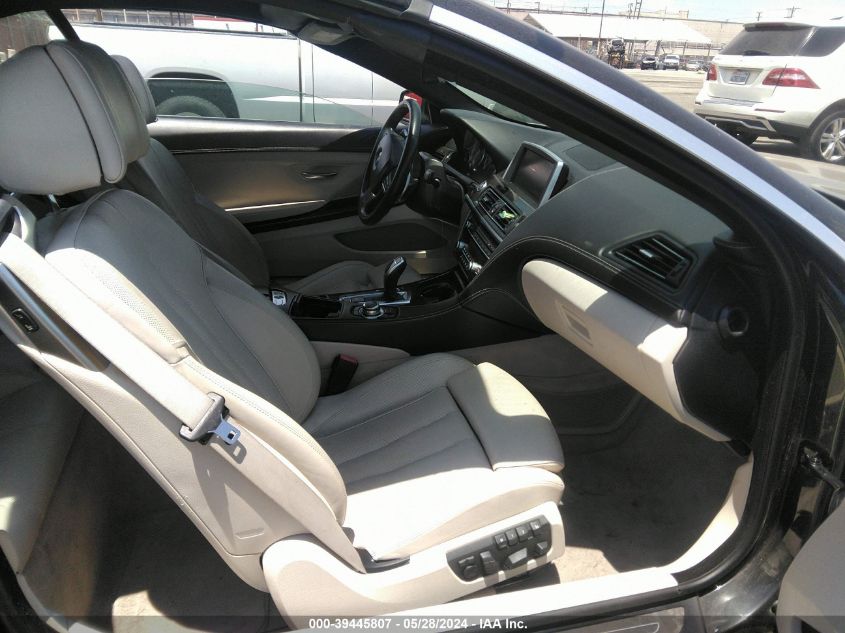 2012 BMW 650I I VIN: WBALZ3C51CDL72453 Lot: 39445807