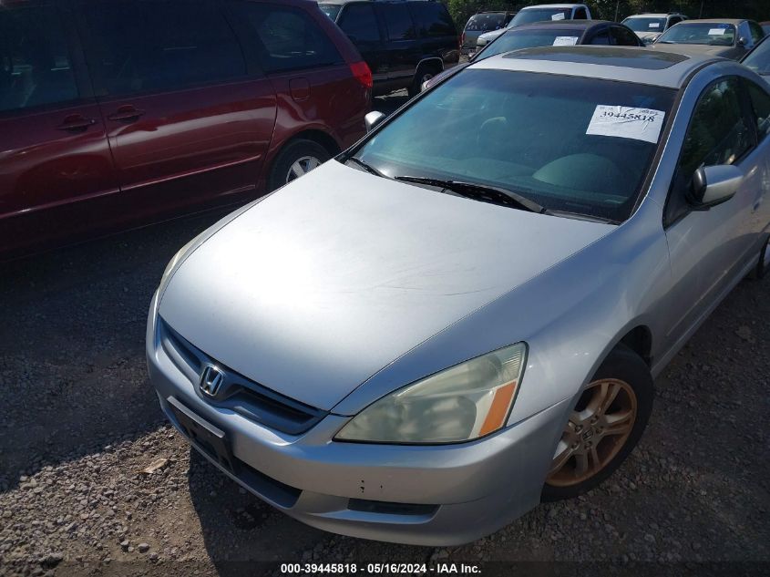 2006 Honda Accord 2.4 Ex VIN: 1HGCM727X6A008213 Lot: 39445818