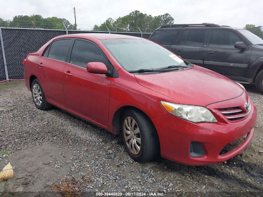 2013 Toyota Corolla Le VIN: 5YFBU4EE9DP091743 Lot: 39445820