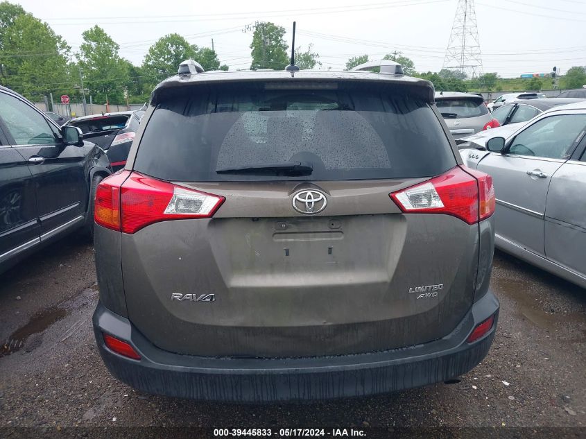 2014 Toyota Rav4 Limited VIN: 2T3DFREV3EW221412 Lot: 39445833