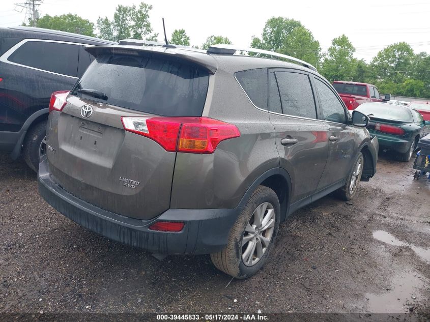 2014 Toyota Rav4 Limited VIN: 2T3DFREV3EW221412 Lot: 39445833