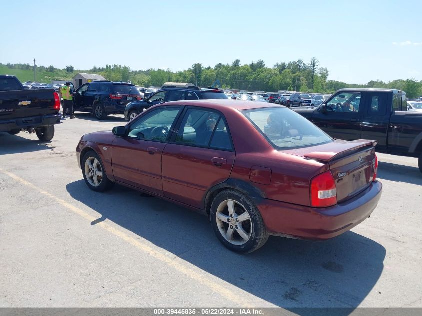 2003 Mazda Protege Dx/Es/Lx VIN: JM1BJ226831136104 Lot: 39445835