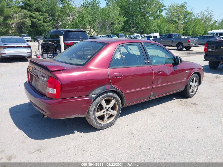 2003 Mazda Protege Dx/Es/Lx VIN: JM1BJ226831136104 Lot: 39445835