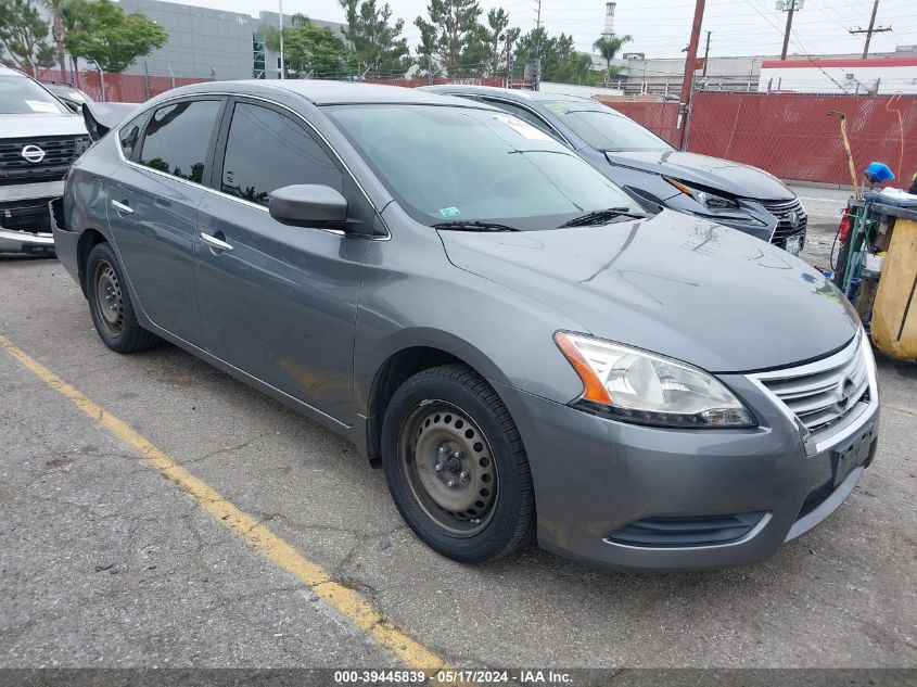 2015 Nissan Sentra S VIN: 3N1AB7AP9FY361313 Lot: 39445839