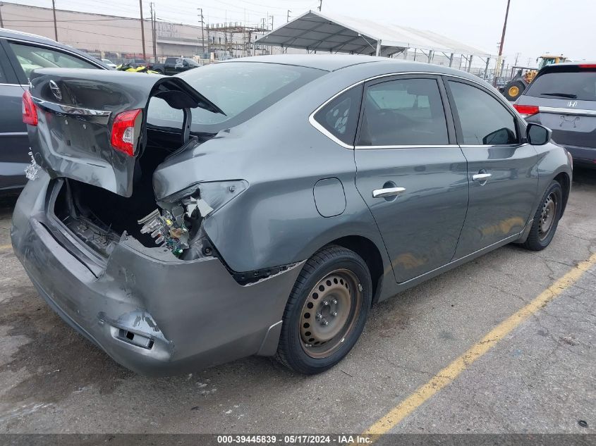 2015 Nissan Sentra S VIN: 3N1AB7AP9FY361313 Lot: 39445839