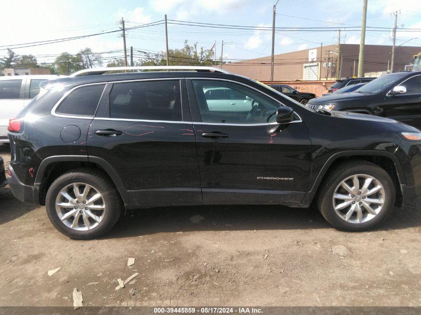 2016 Jeep Cherokee Limited VIN: 1C4PJMDS7GW182771 Lot: 39445859