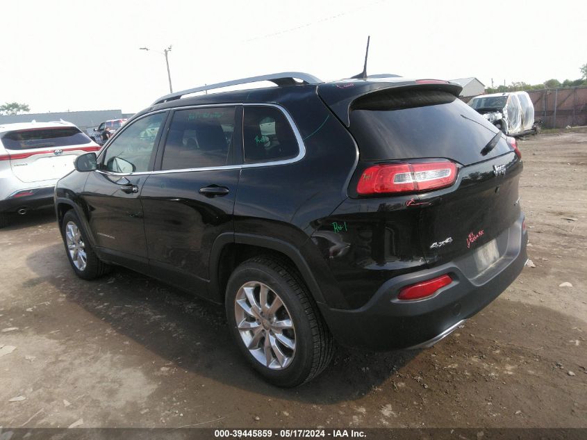 2016 Jeep Cherokee Limited VIN: 1C4PJMDS7GW182771 Lot: 39445859