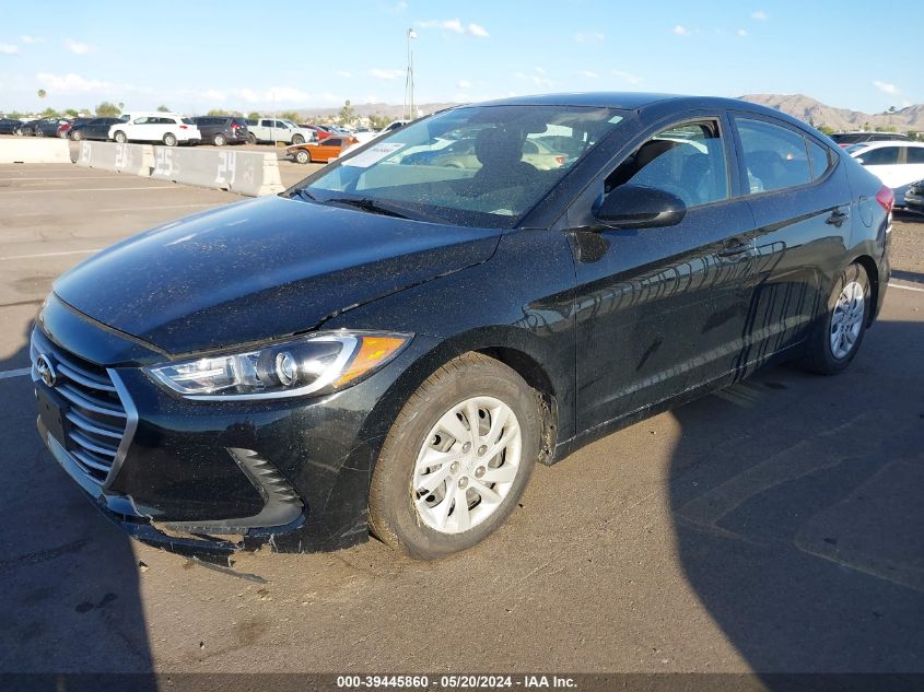 2018 HYUNDAI ELANTRA SE - 5NPD74LFXJH258972