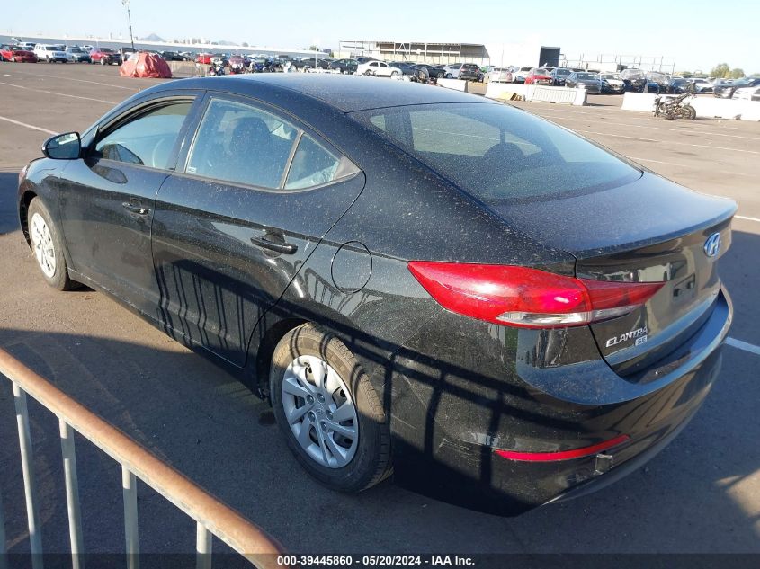 2018 HYUNDAI ELANTRA SE - 5NPD74LFXJH258972