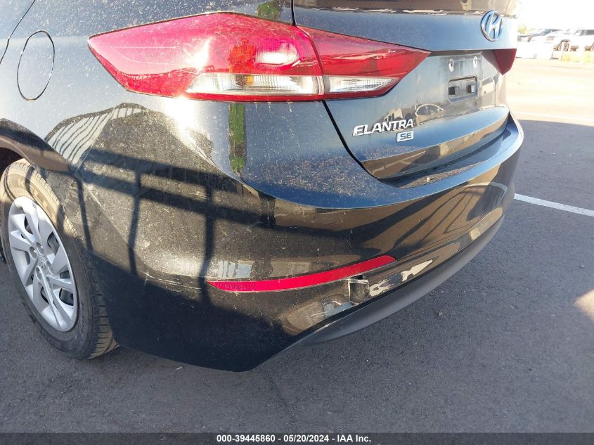 2018 HYUNDAI ELANTRA SE - 5NPD74LFXJH258972