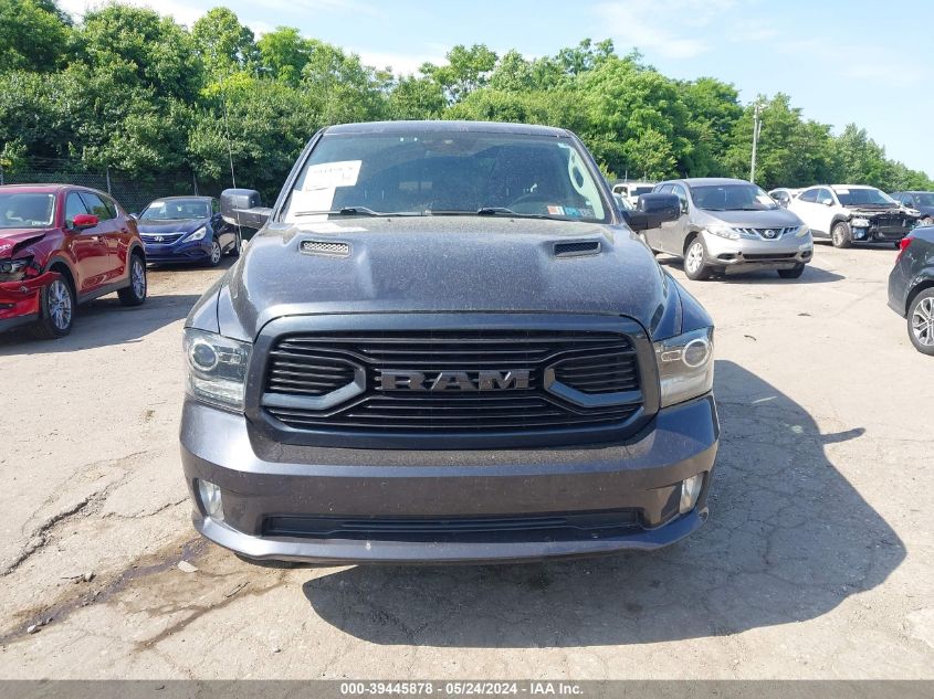 2018 Ram 1500 Sport 4X4 5'7 Box VIN: 1C6RR7MT7JS166698 Lot: 39445878