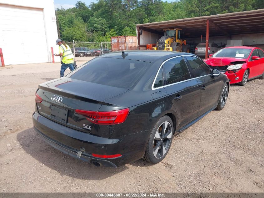 2017 Audi A4 2.0T Premium VIN: WAUENAF44HN006290 Lot: 39445887