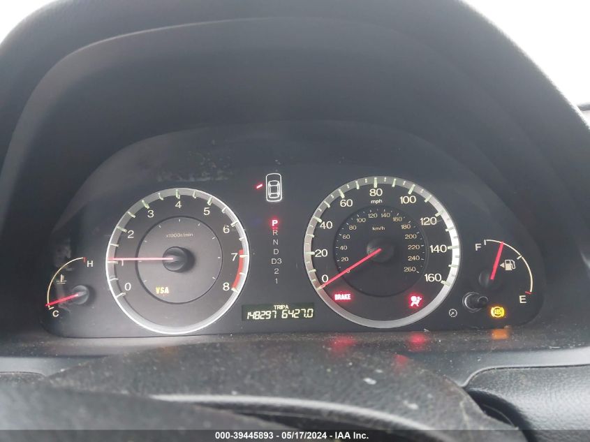 2009 Honda Accord 2.4 Lx-P VIN: 1HGCP26439A164396 Lot: 39445893