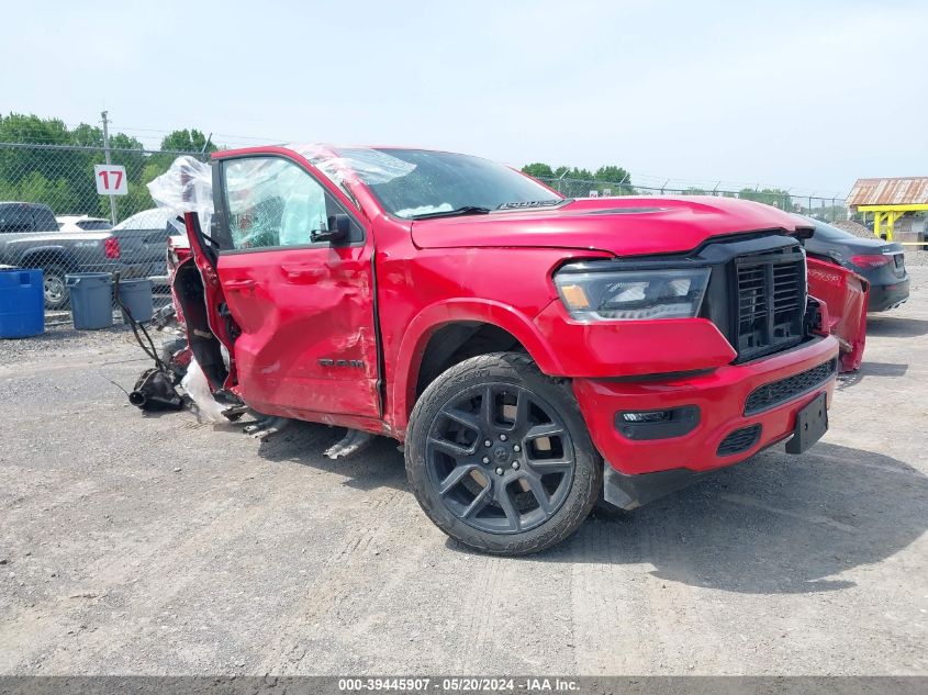 2021 Ram 1500 Laramie 4X4 6'4 Box VIN: 1C6SRFRT0MN706285 Lot: 39445907