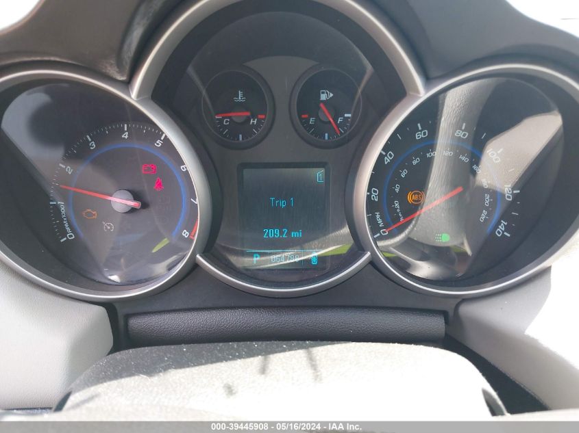 2011 Chevrolet Cruze Lt VIN: 1G1PE5S97B7228282 Lot: 39445908