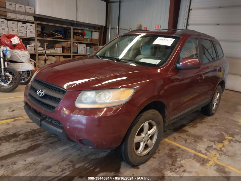 2008 Hyundai Santa Fe Gls VIN: 5NMSG73DX8H164184 Lot: 39445914