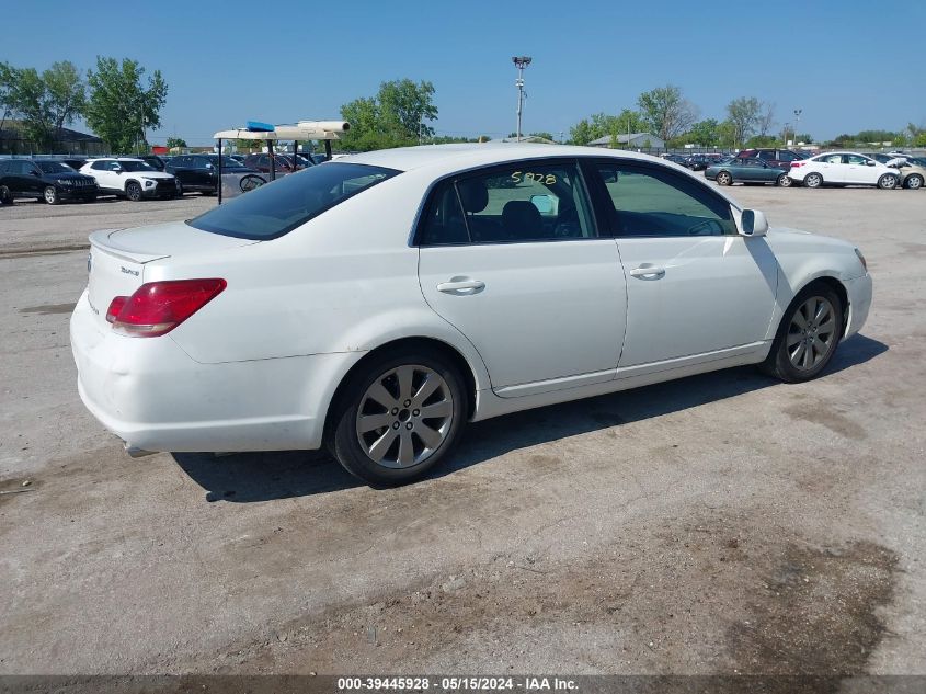 2005 Toyota Avalon Touring VIN: 4T1BK36B25U049547 Lot: 39445928