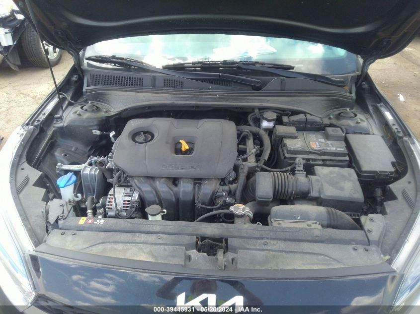 2022 Kia Forte Lxs VIN: 3KPF24AD1NE467858 Lot: 39445931