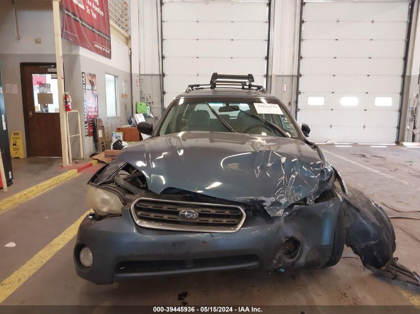 2006 Subaru Outback 2.5I VIN: 4S4BP61C267357370 Lot: 39445936