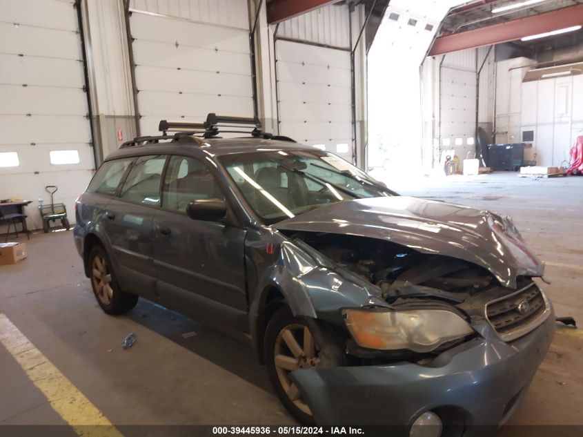 2006 Subaru Outback 2.5I VIN: 4S4BP61C267357370 Lot: 39445936