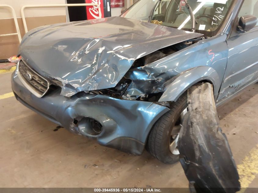 2006 Subaru Outback 2.5I VIN: 4S4BP61C267357370 Lot: 39445936