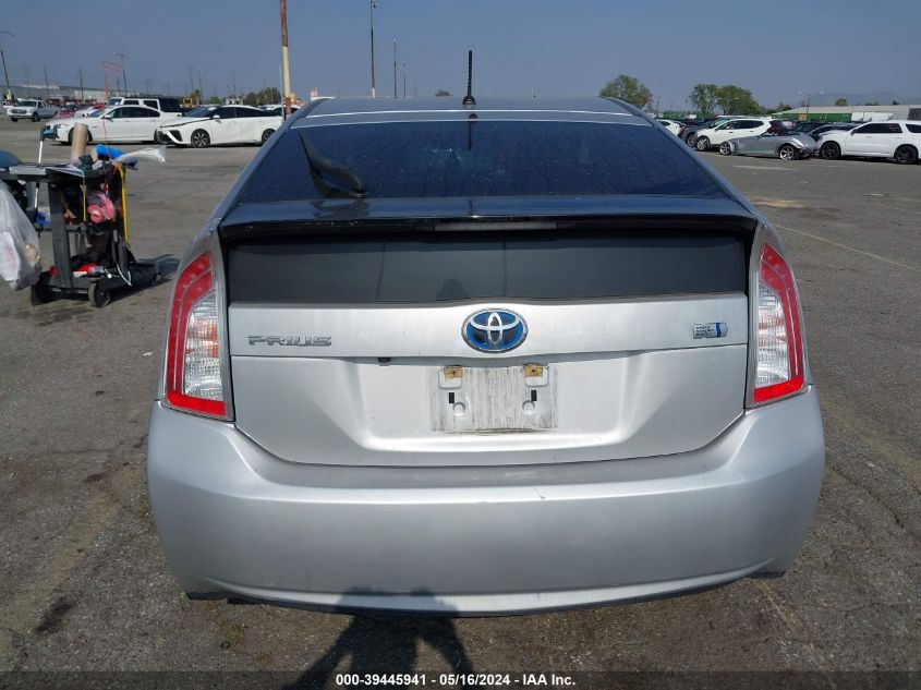 2015 Toyota Prius Two VIN: JTDKN3DU4F1991375 Lot: 39445941