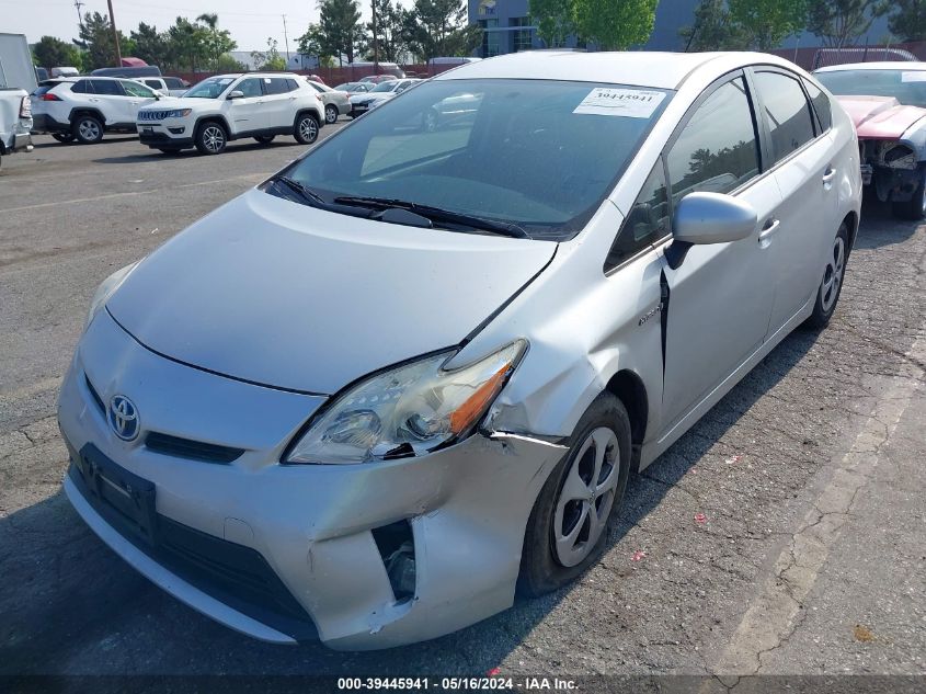 2015 Toyota Prius Two VIN: JTDKN3DU4F1991375 Lot: 39445941