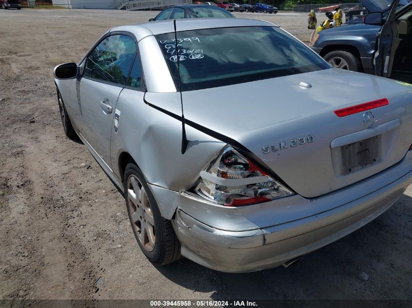 2002 Mercedes-Benz Slk 230 Kompressor VIN: WDBKK49F42F253399 Lot: 39445958