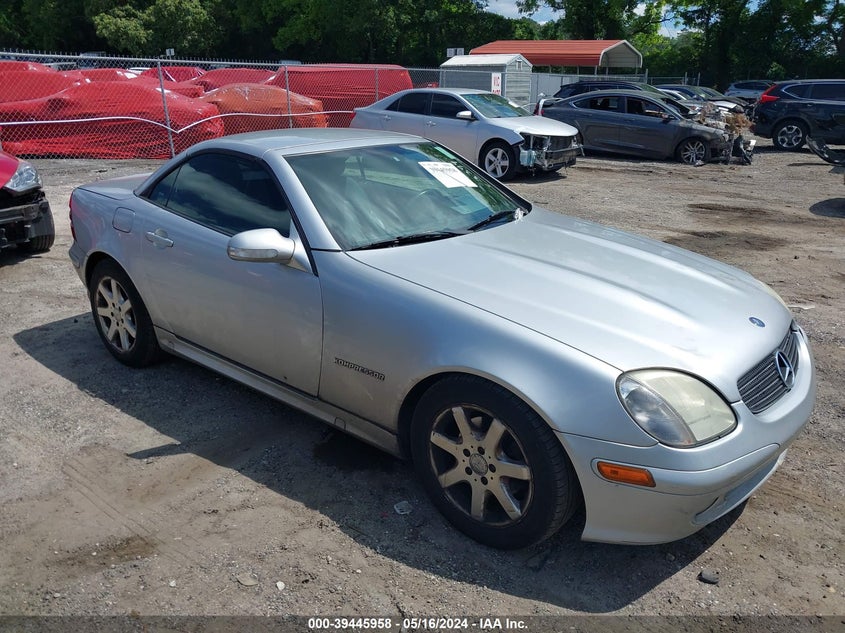 2002 Mercedes-Benz Slk 230 Kompressor VIN: WDBKK49F42F253399 Lot: 39445958