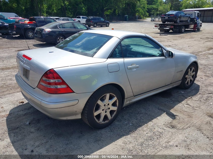 2002 Mercedes-Benz Slk 230 Kompressor VIN: WDBKK49F42F253399 Lot: 39445958