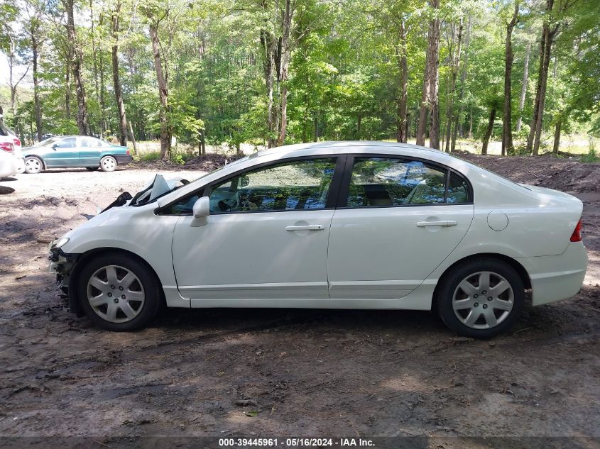 2009 Honda Civic Lx VIN: 19XFA165X9E042728 Lot: 39445961