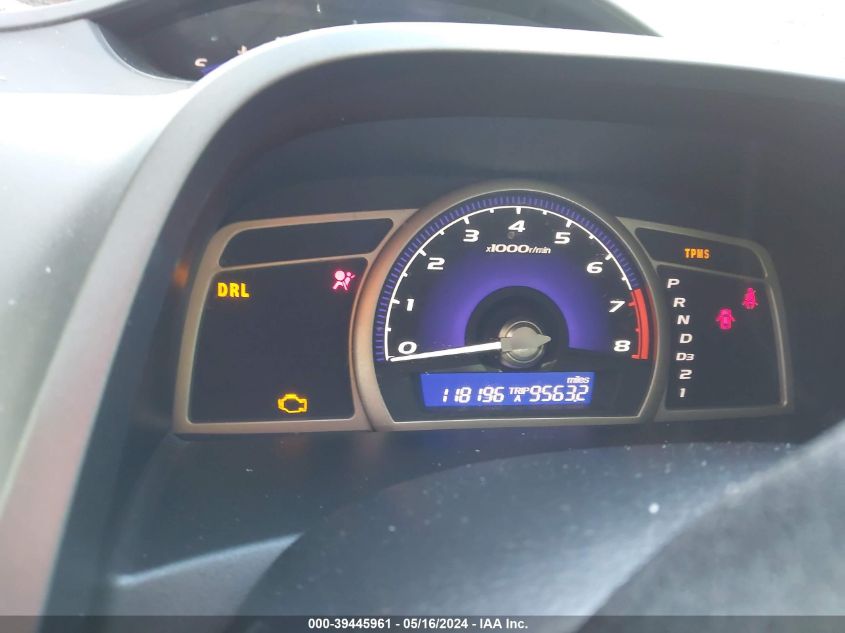 2009 Honda Civic Lx VIN: 19XFA165X9E042728 Lot: 39445961