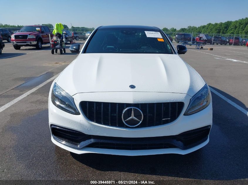 2019 Mercedes-Benz Amg C 63 S VIN: 55SWF8HB3KU301717 Lot: 39445971