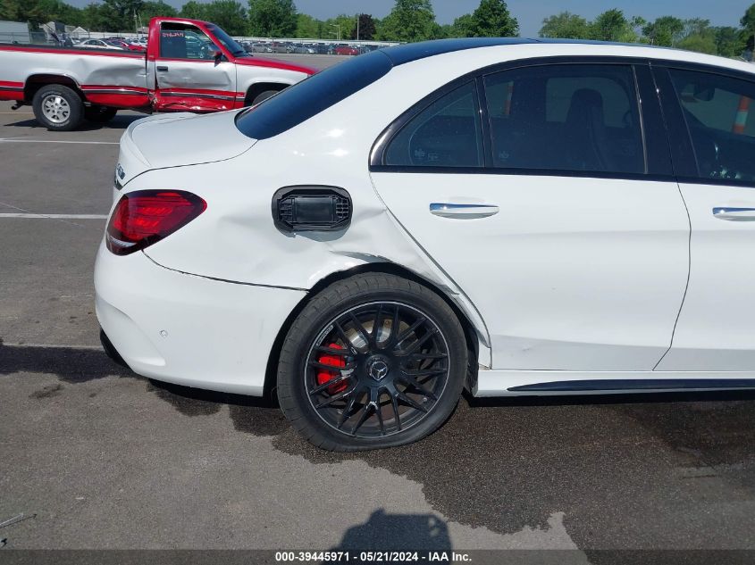 2019 Mercedes-Benz Amg C 63 S VIN: 55SWF8HB3KU301717 Lot: 39445971