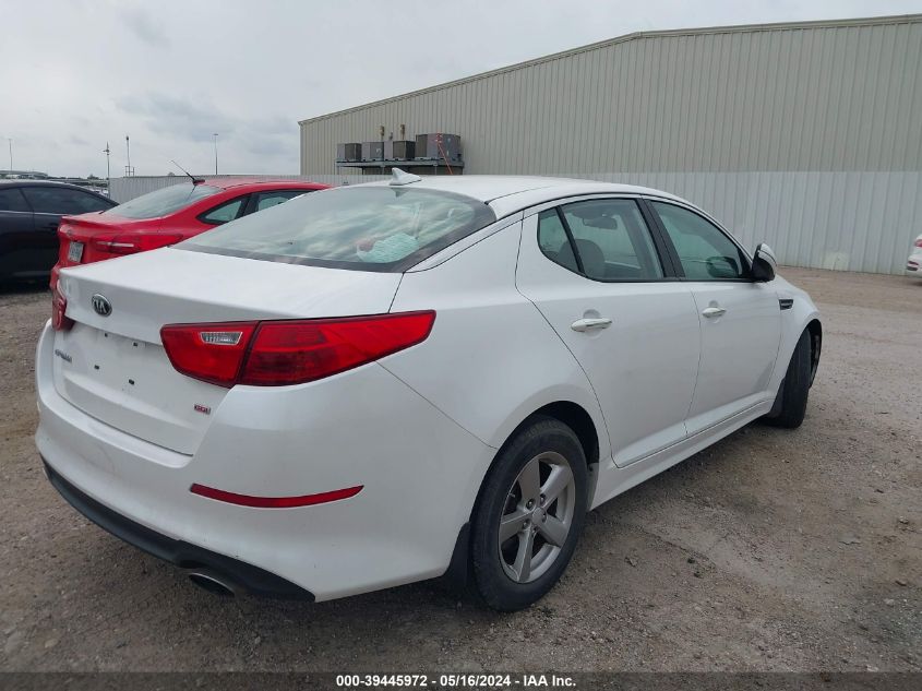 2014 Kia Optima Lx VIN: KNAGM4A79E5464305 Lot: 39445972