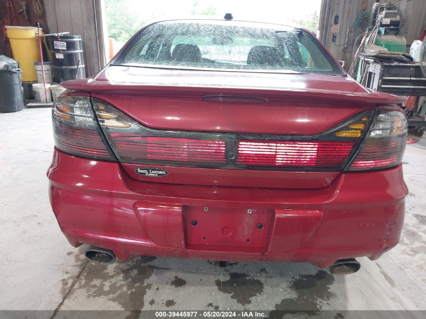 2004 Pontiac Bonneville Sle VIN: 1G2HY52K74U168485 Lot: 39445977