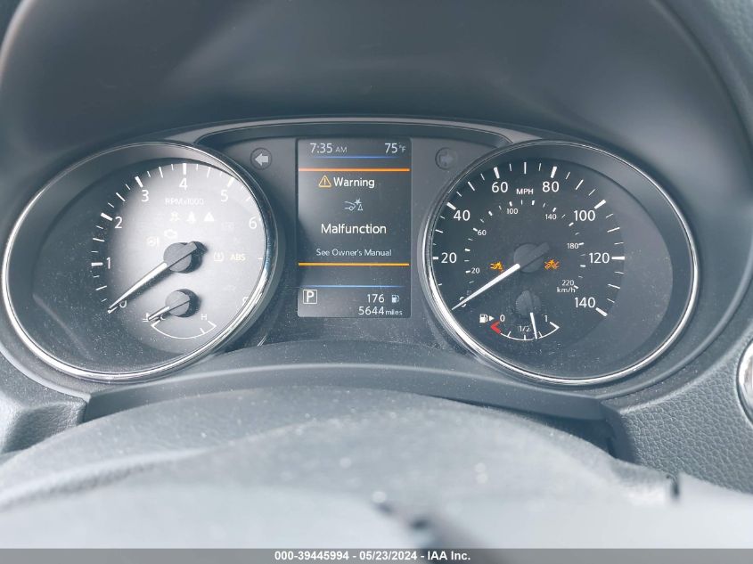 2022 Nissan Rogue Sport Sv Awd Xtronic Cvt VIN: JN1BJ1BW7NW481448 Lot: 39445994