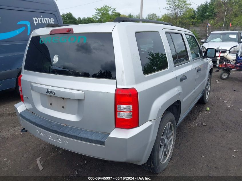 2008 Jeep Patriot Sport VIN: 1J8FF28W98D716440 Lot: 39445997