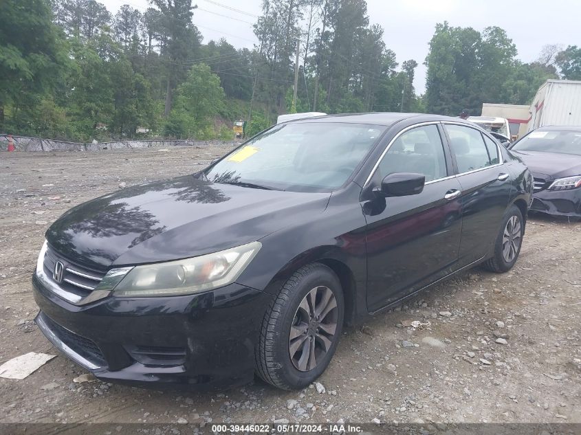 2015 Honda Accord Lx VIN: 1HGCR2F33FA259439 Lot: 39446022