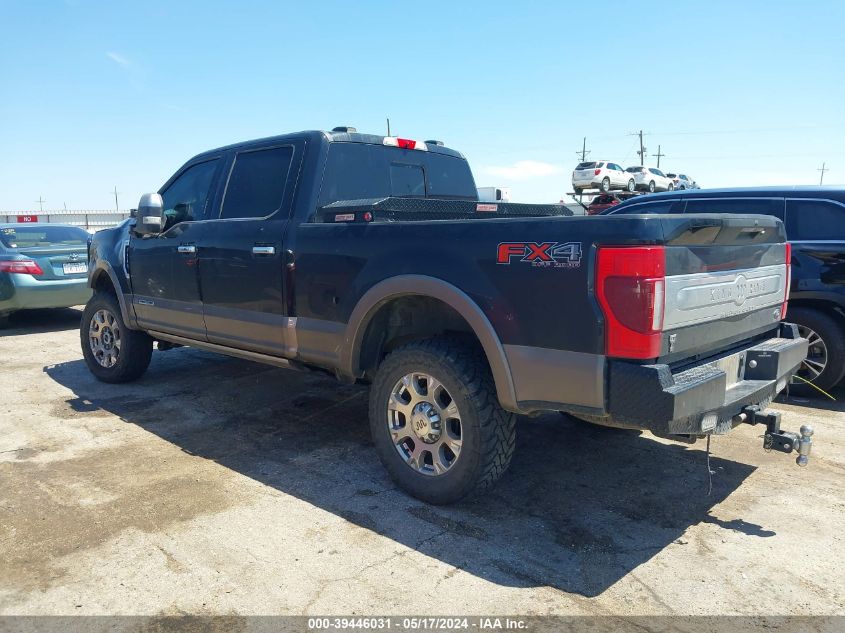 2021 Ford F-250 Super Duty VIN: 1FT7W2BT4MEC59650 Lot: 39446031