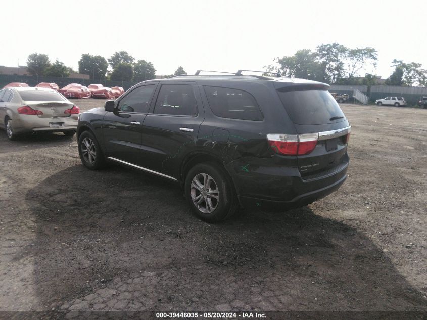 2013 Dodge Durango Crew VIN: 1C4RDJDG9DC643749 Lot: 39446035