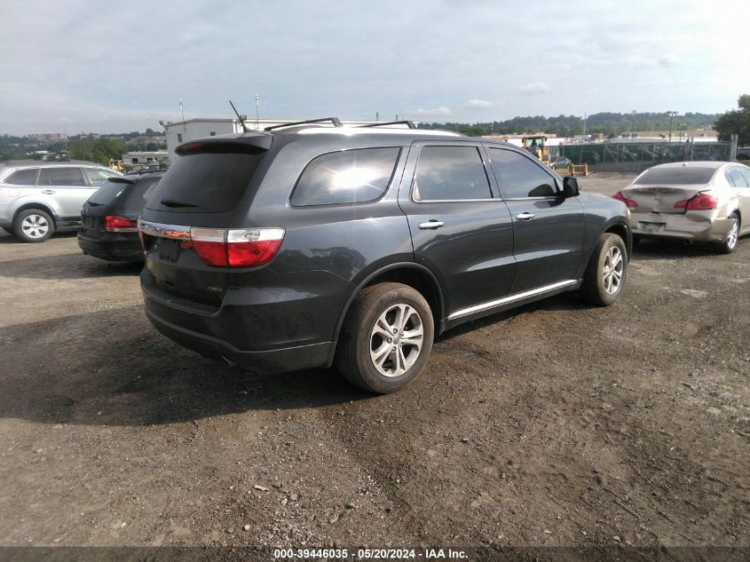 2013 Dodge Durango Crew VIN: 1C4RDJDG9DC643749 Lot: 39446035