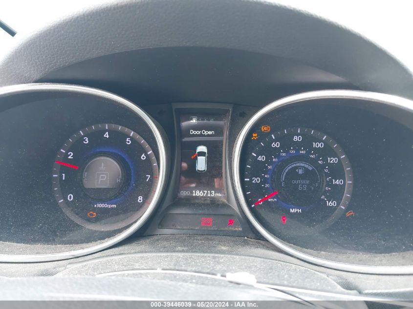 2013 Hyundai Santa Fe Sport 2.0T VIN: 5XYZU3LA6DG090496 Lot: 39446039