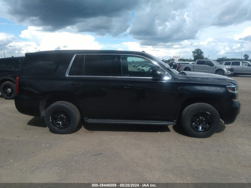 2019 Chevrolet Tahoe Police VIN: 1GNSKDEC6KR153100 Lot: 39446059