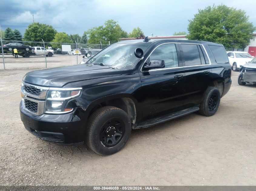 2019 Chevrolet Tahoe Police VIN: 1GNSKDEC6KR153100 Lot: 39446059