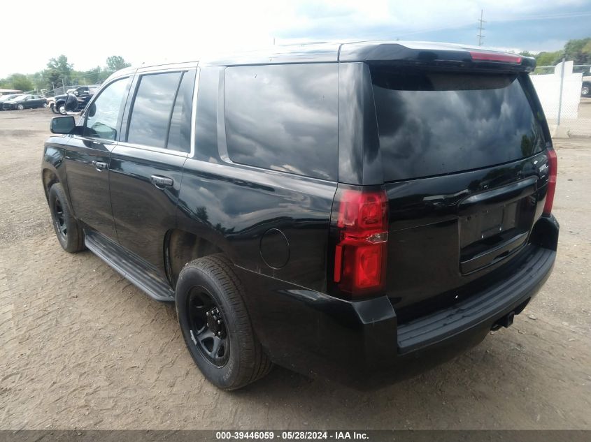 2019 Chevrolet Tahoe Police VIN: 1GNSKDEC6KR153100 Lot: 39446059