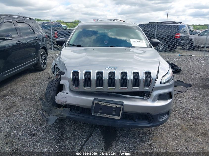 2014 Jeep Cherokee Sport VIN: 1C4PJMAB5EW264578 Lot: 39446060