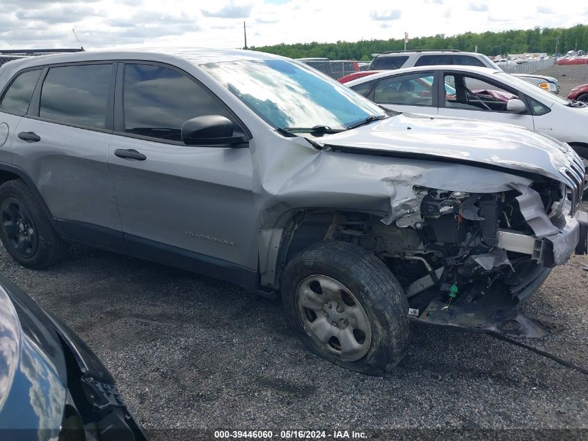 2014 Jeep Cherokee Sport VIN: 1C4PJMAB5EW264578 Lot: 39446060